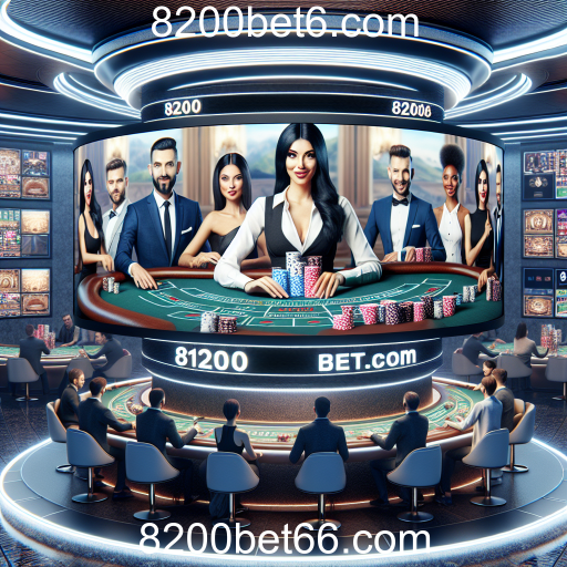 Experiência Imersiva na Categoria 'Ao Vivo' do 8200bet6.com